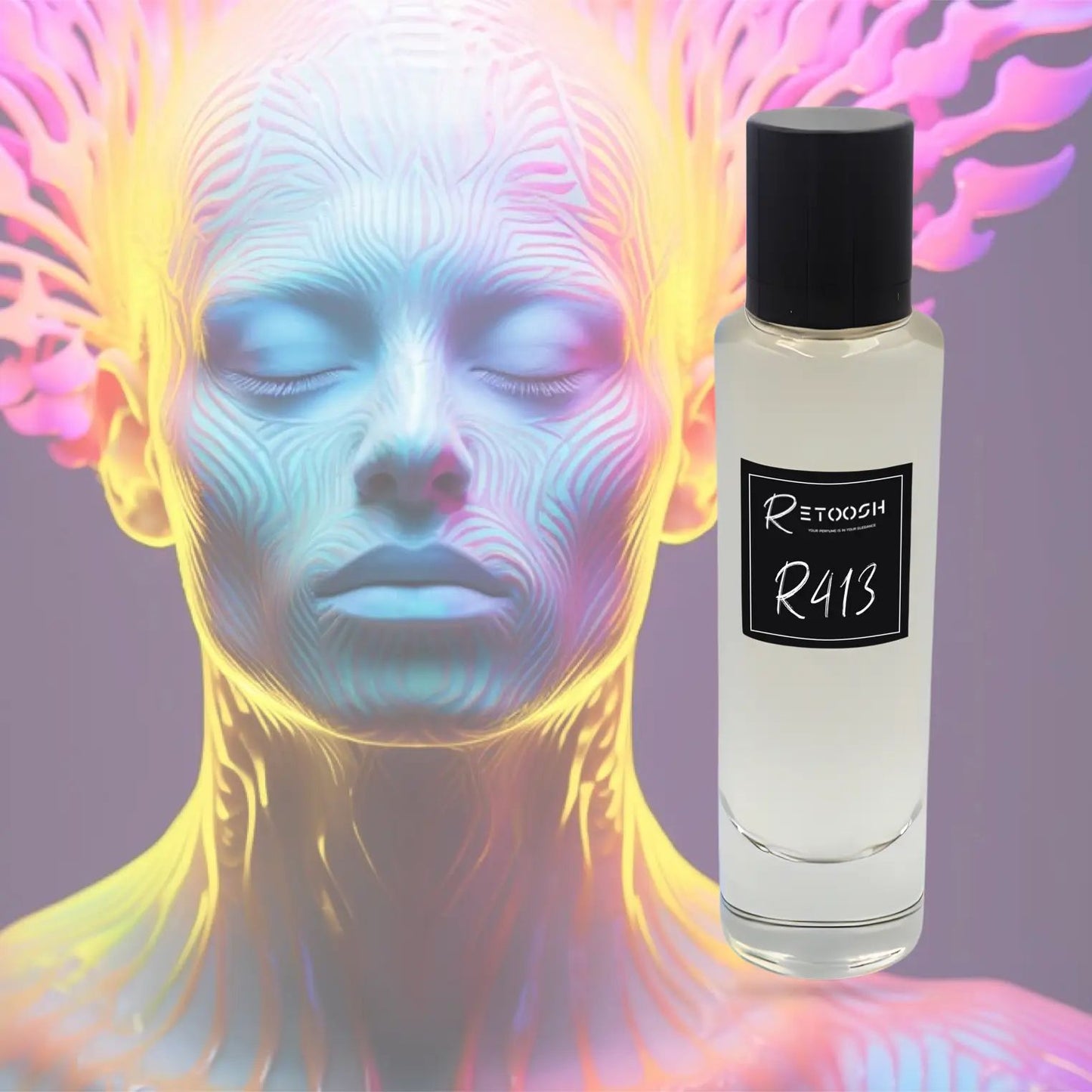 R413 - Fragrance of Wild Leather – A Bold Blend of Saffron & Cedar Warmth for Men | 50mL - Retoosh Perfumes