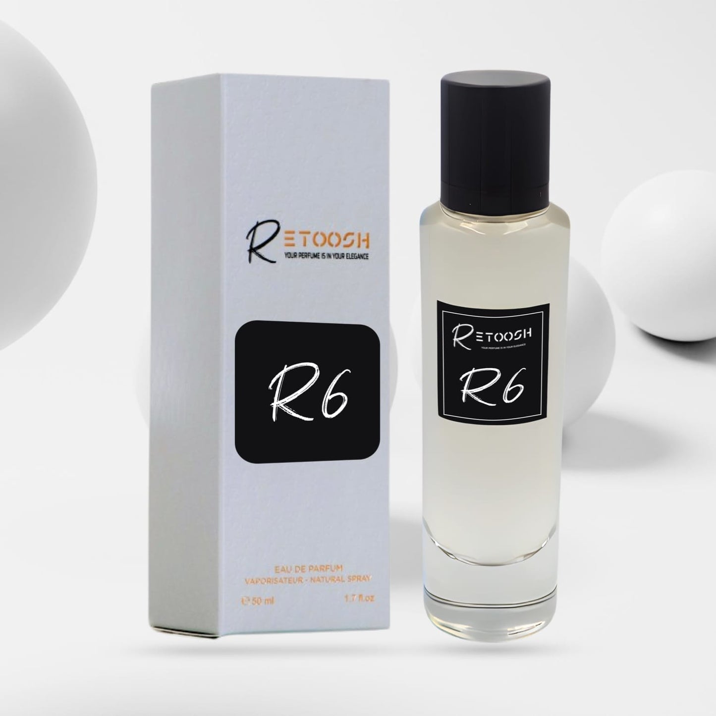 R6 | Aromatic Spicy Fragrance For Women and Men | 50mL - Retoosh Perfumes
