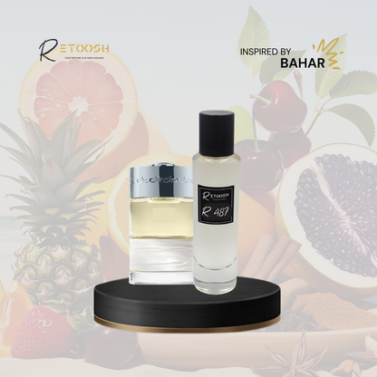 Fragrance R487 | Luxurious Oriental-Woody Eau de Parfum for Women and Men | 50mL - Retoosh Perfumes