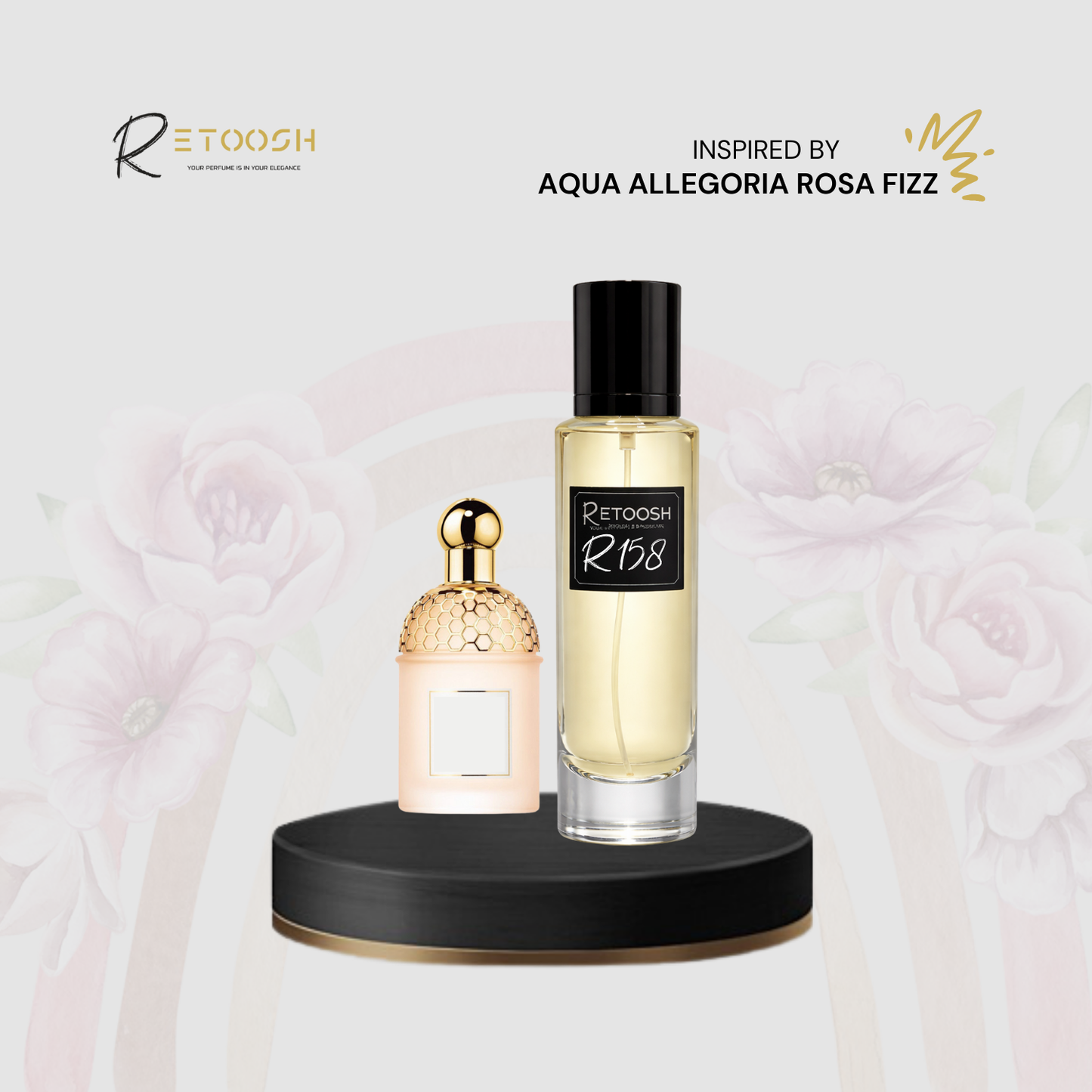 R158 – Floral Temptation Fragrance | 50mL - Retoosh Perfumes