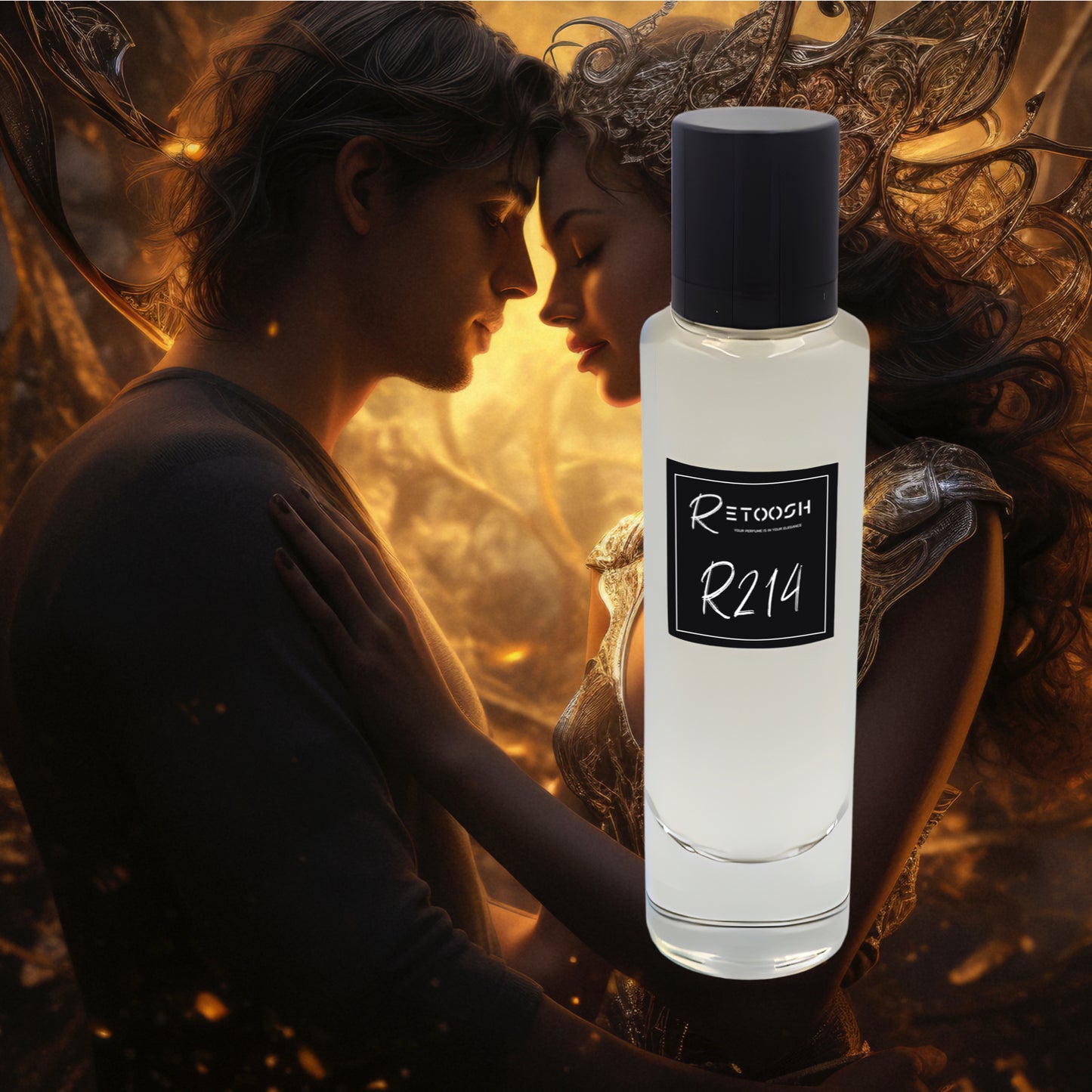 R214 - Fragrance of Midnight Ember for men and women| 50mL - Retoosh Perfumes