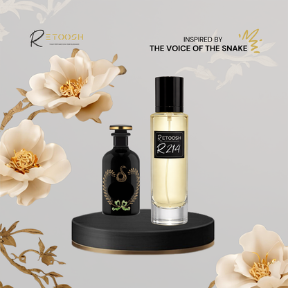 R214 - Fragrance of Midnight Ember for men and women| 50mL - Retoosh Perfumes