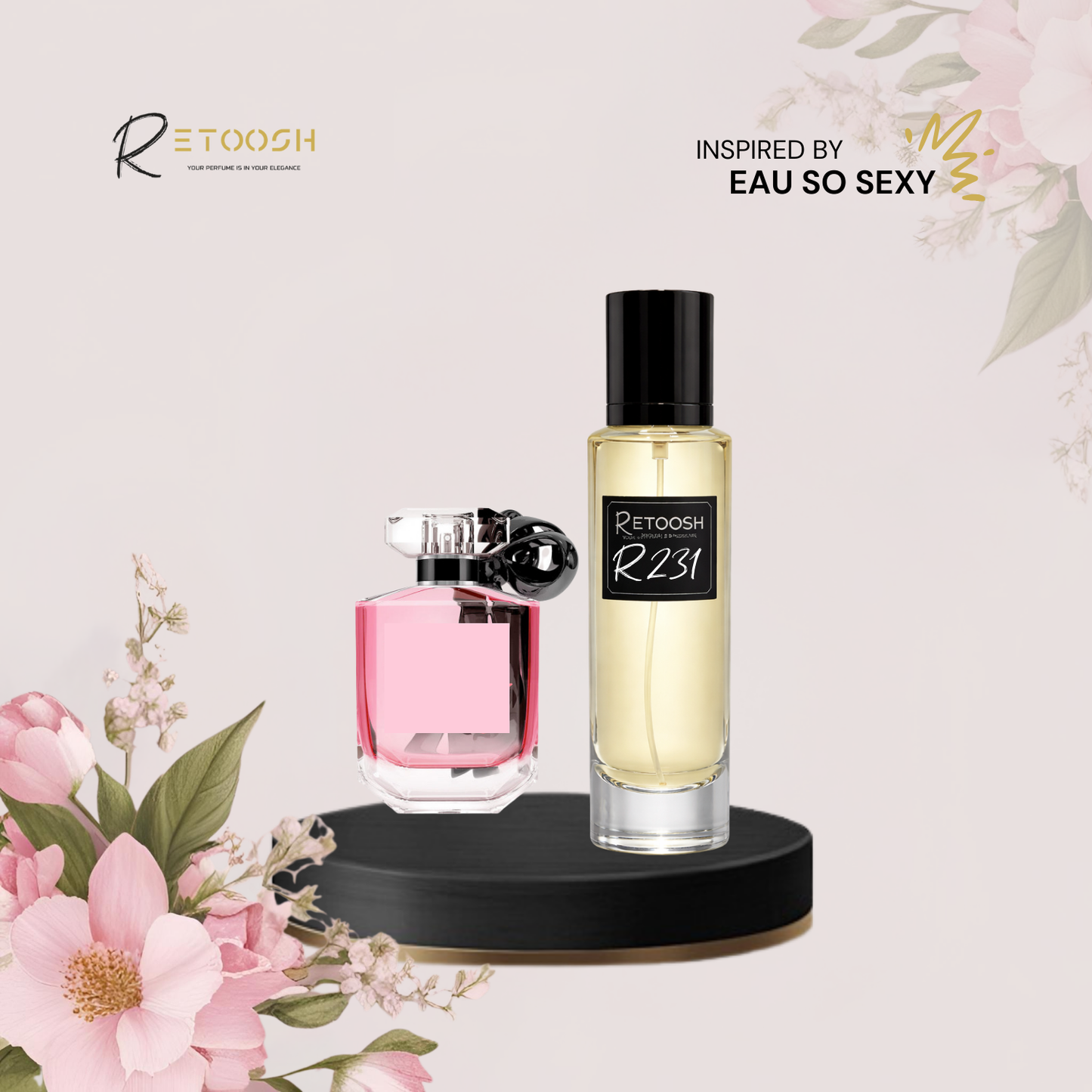 R231 | Floral Temptation Fragrance for Women | 50mL - Retoosh Perfumes