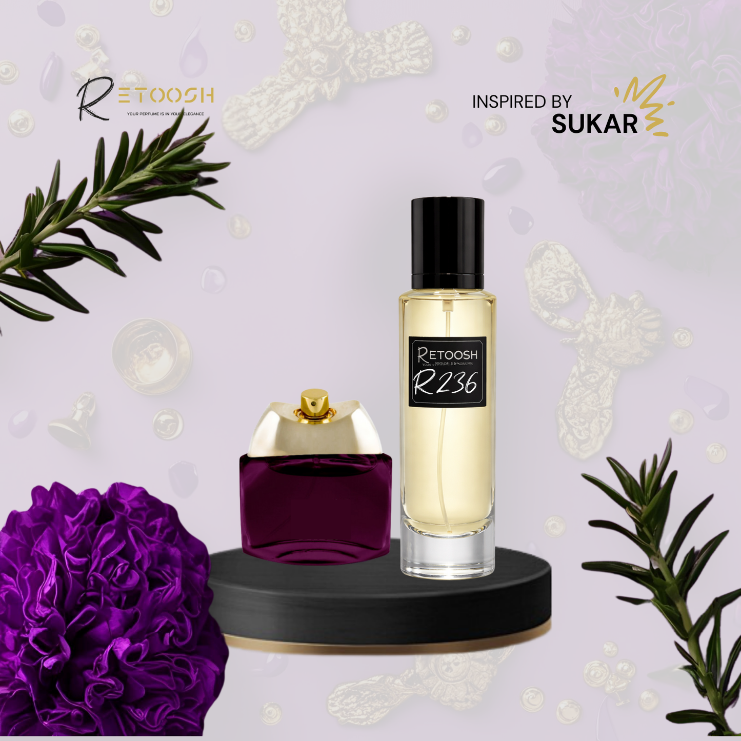 R236 | Velvet Guava Fragrance – A Seductive Harmony of Oud & Vanilla for Women | 50mL - Retoosh Perfumes
