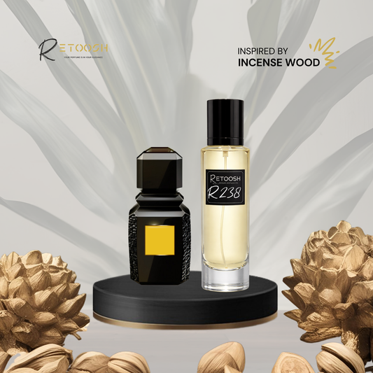 R238 - Velvet Blaze Fragrance | Oriental Woody Temptation for Women and Men | 50mL - Retoosh Perfumes