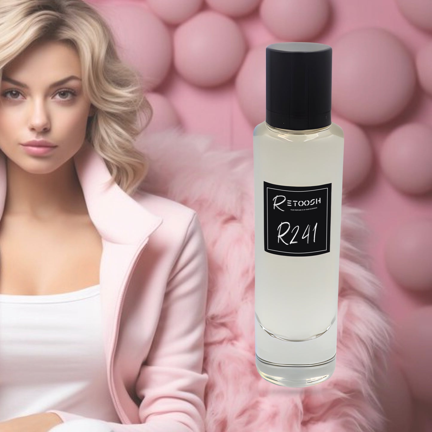 R241 | Enchanted Iris & Musk Fragrance For Women | 50mL - Retoosh Perfumes