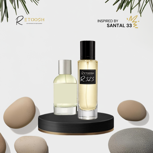 R323 Velvet Leather Fragrance | Woody Elegance for Women and Men | 50mL - Retoosh Perfumes