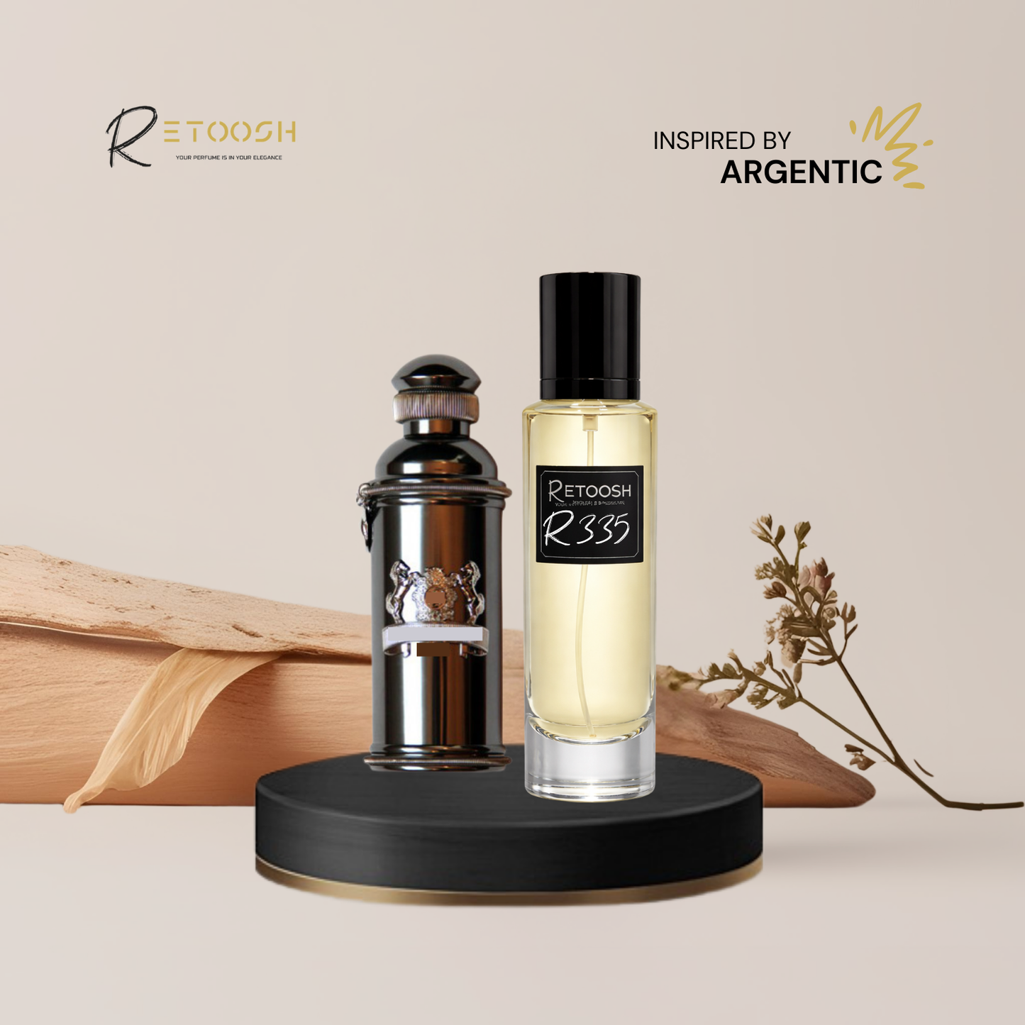 R335 Majestic Cedar Fragrance for Women and Men | 50mL - Retoosh Perfumes