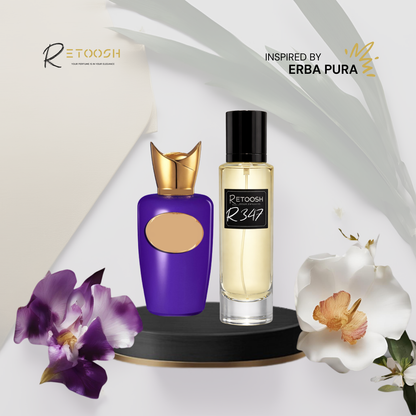 R347 Amber Citrus Whisper | Oriental Fragrance for Women and Men | 50mL - Retoosh Perfumes