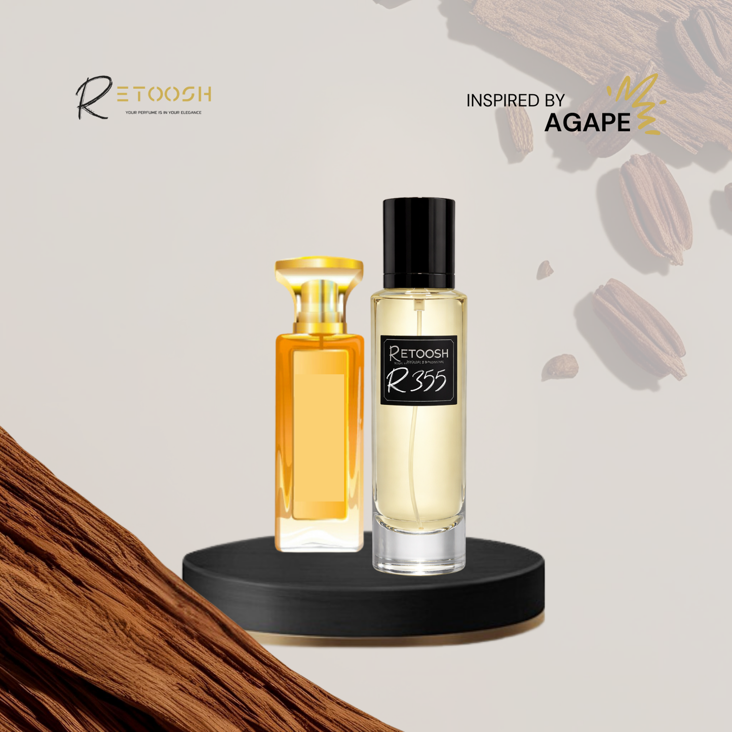 R355 Fragrance of Oud Bloom for Women and Men | 50mL - Retoosh Perfumes