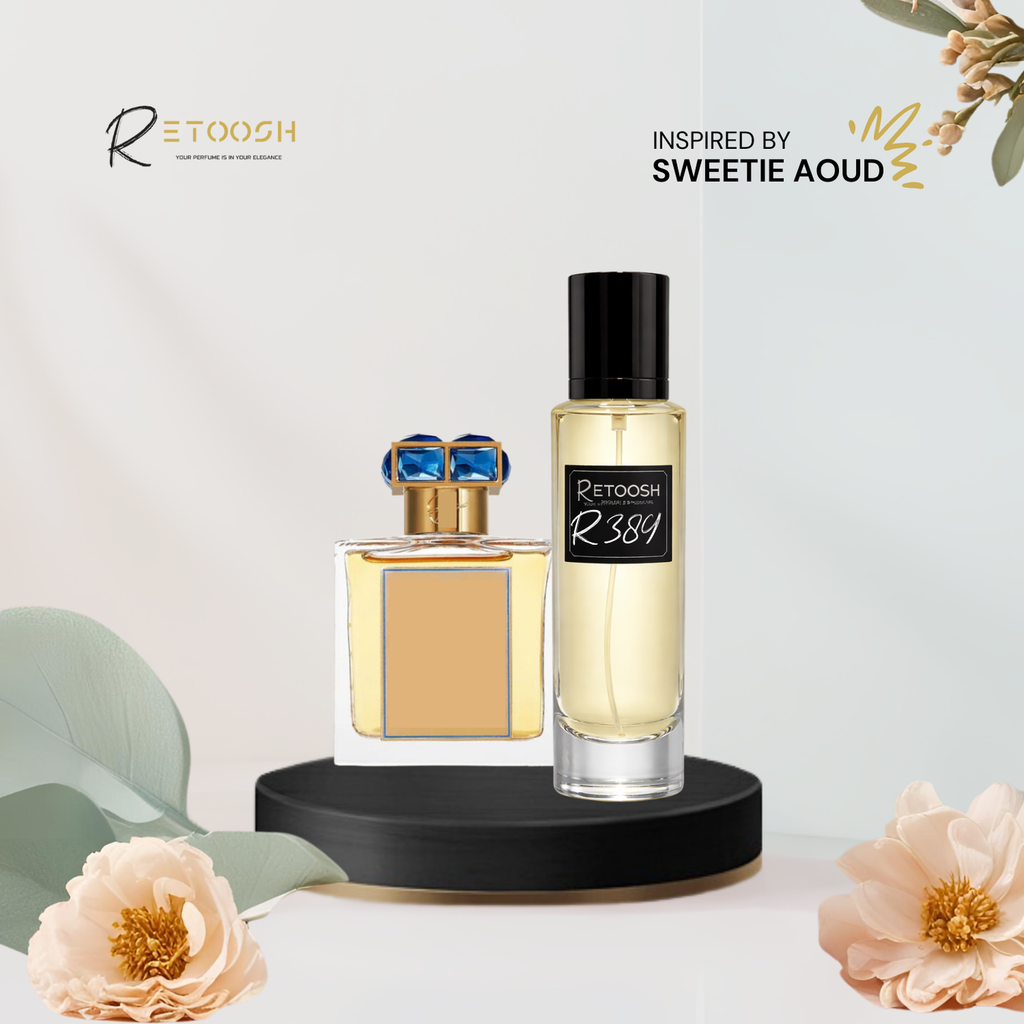R389 Velvet Incense | Oriental Floral Fragrance for Women and Men | 50mL - Retoosh Perfumes