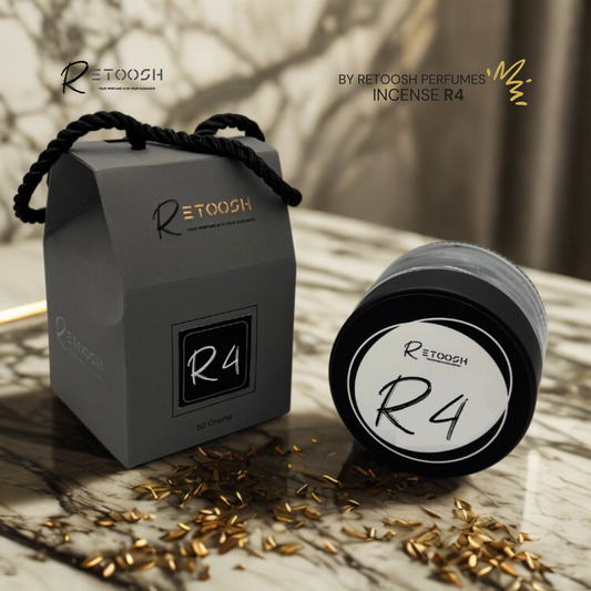 R4 Incense – The Essence of Oud & Musk Elegance | 50G - Retoosh Perfumes