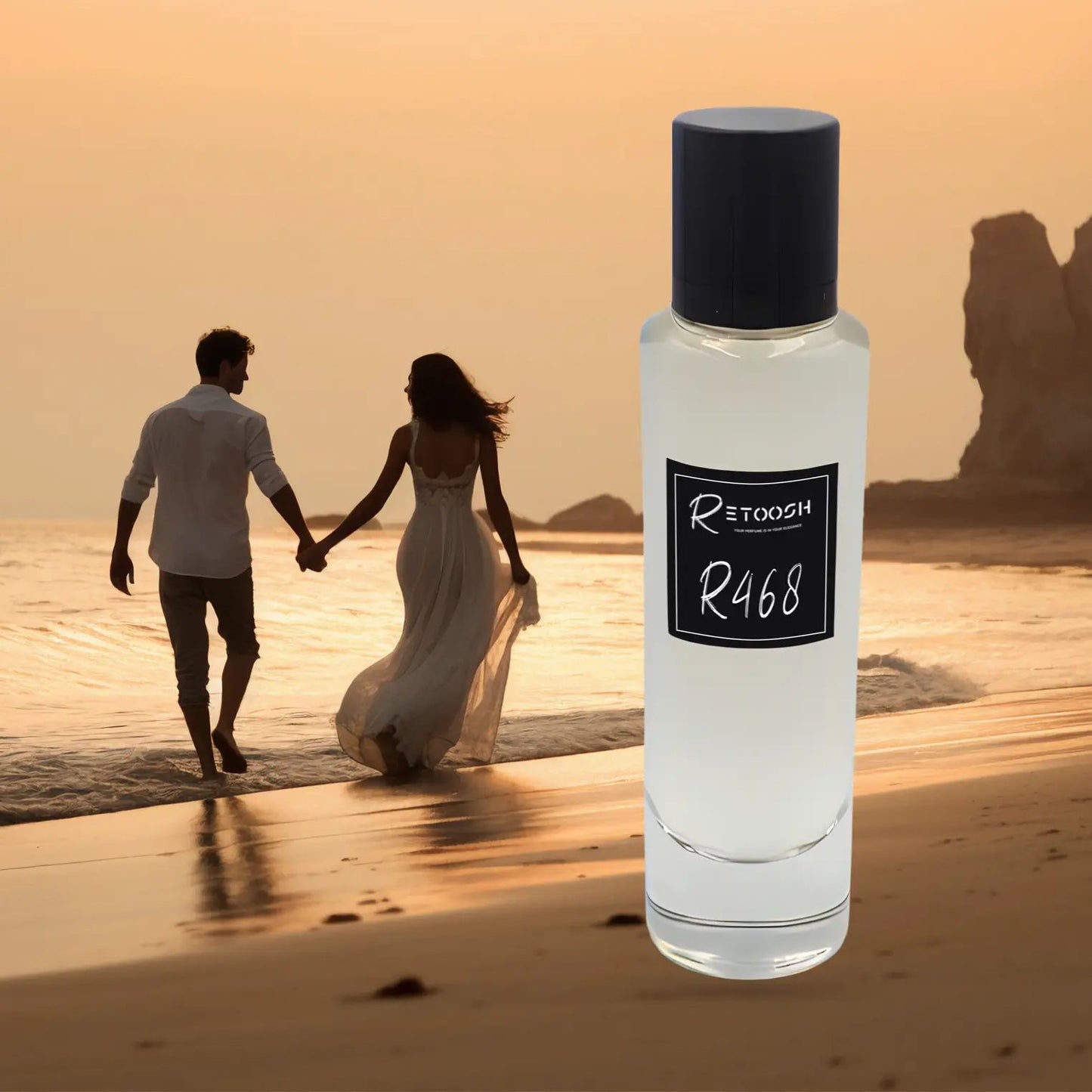 R468 | Golden Citrus Drift | Luxury Fragrance for Women and Men | 50mL - Retoosh Perfumes