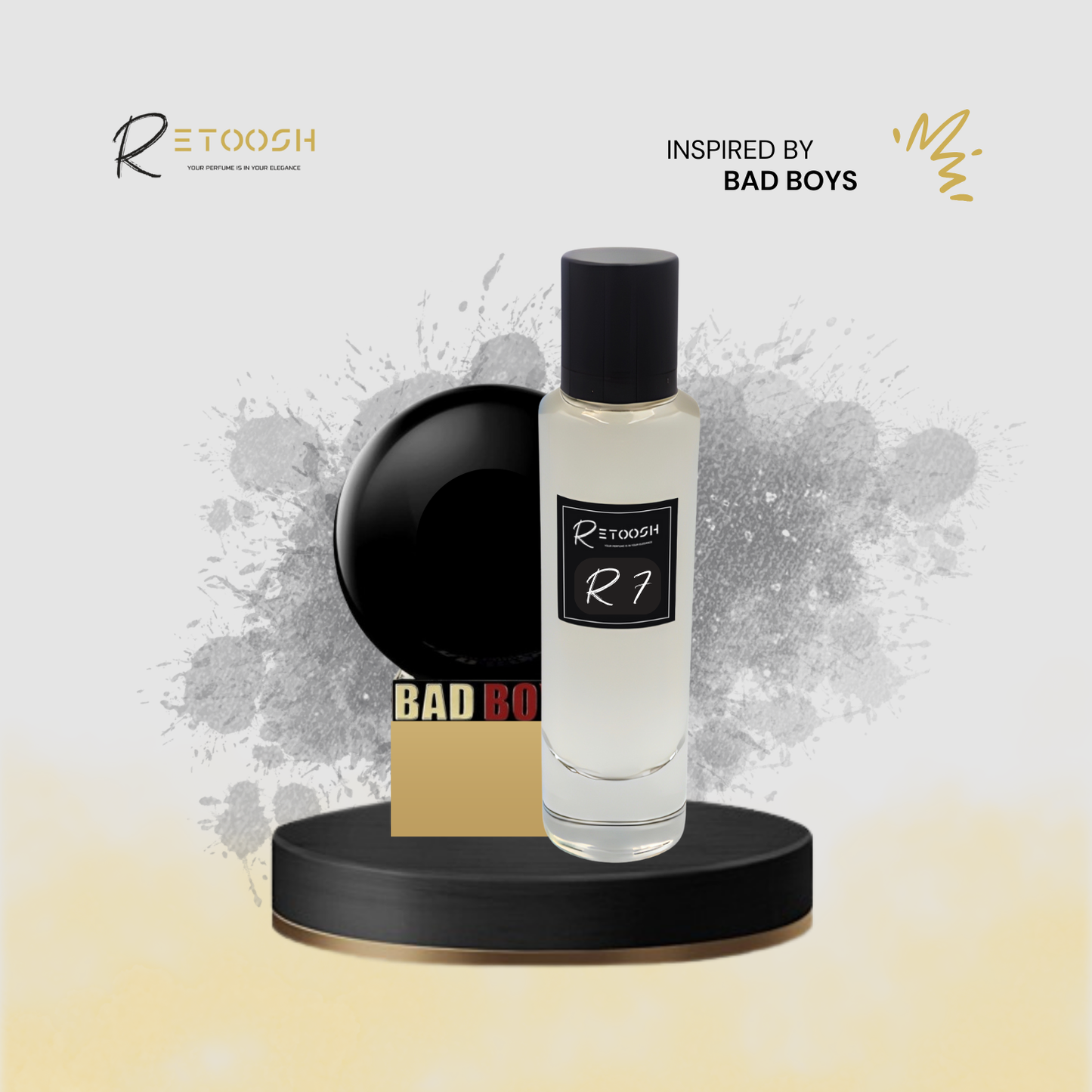 R7 | Woody Spicy Fragrance For Women and Men | 50mL - Retoosh Perfumes