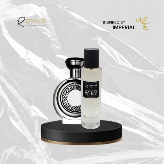 R107 Fragrance - A Symphony of Oriental Woody Elegance For Women and Men | 50mL - Retoosh Perfumes