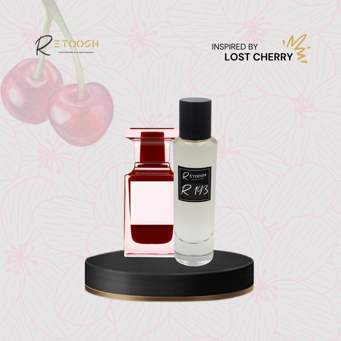 R193 Fragrance of Crimson Seduction – A Luxurious Blend of Oriental & Floral Notes for Women and Men | 50mL - Retoosh Perfumes