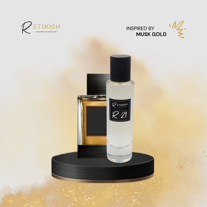 R21 Fragrance - Woody and Spicy Essence of Elegance For Men | 50mL - Retoosh Perfumes