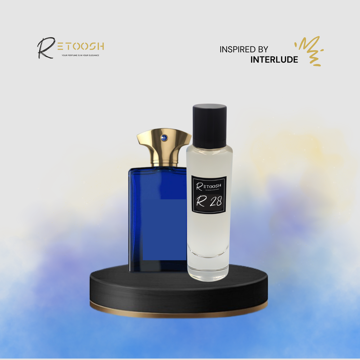 R28 Oud Essence Fragrance For Men | 50mL - Retoosh Perfumes