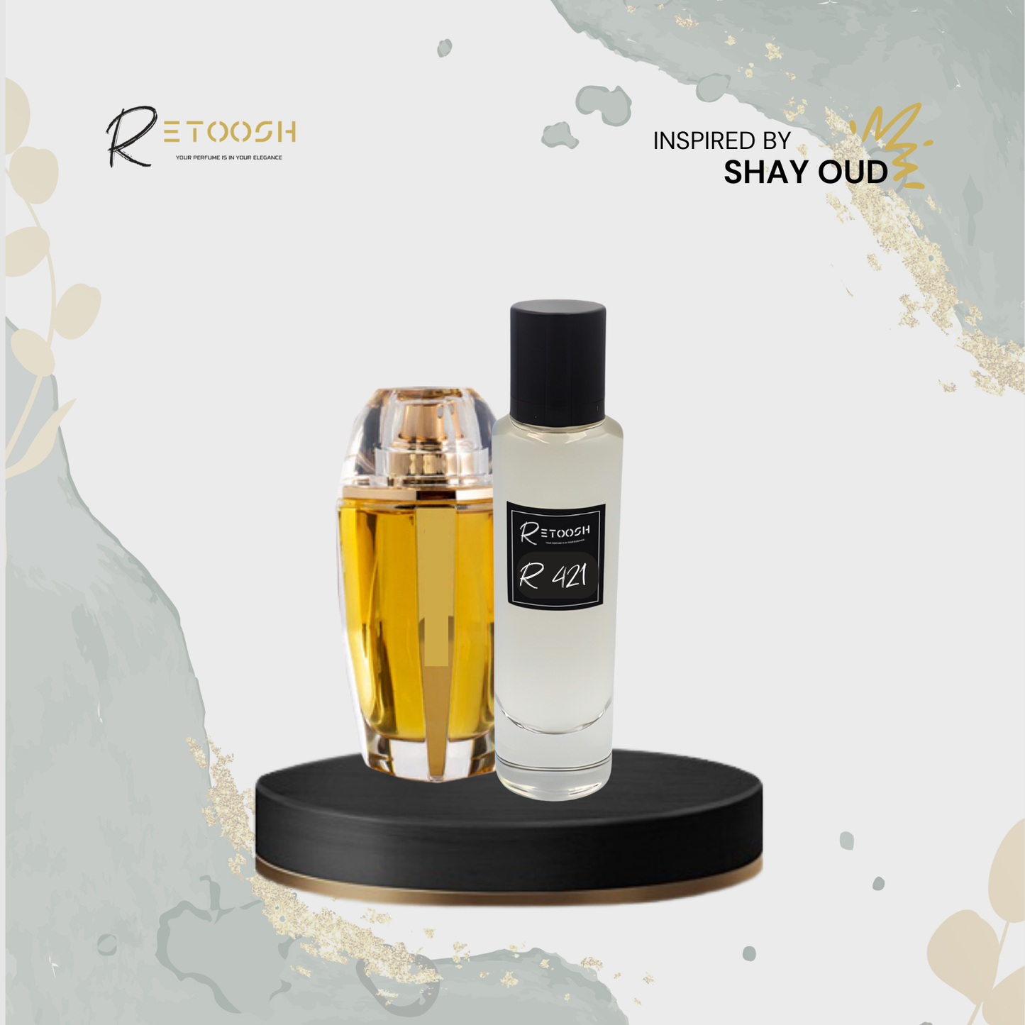 Amber Honey Oud | Fragrance R421 for Women and Men | 50mL - Retoosh Perfumes