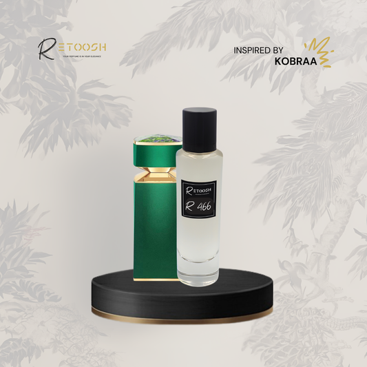 R466 | Mystic Oud Fragrance – Geranium, Olibanum & Agarwood Elegance for Men | 50mL - Retoosh Perfumes
