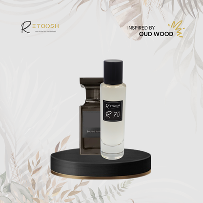 Fragrance R70 - The Essence of Oriental Woody Luxury For Women and Men | 50mL - Retoosh Perfumes